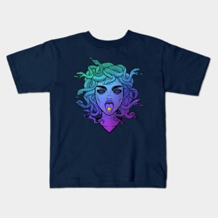 Medusa Stoned: Acid Trip Kids T-Shirt